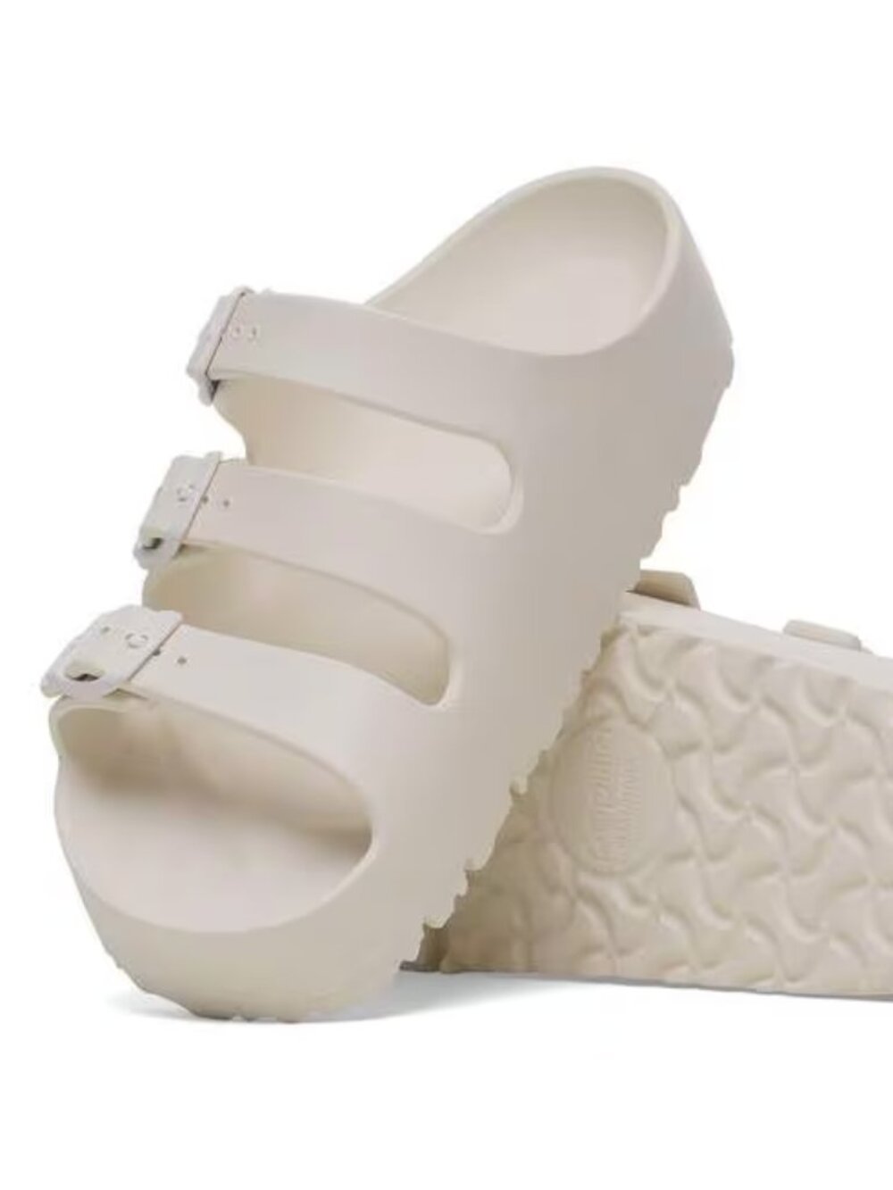 NEW Birkenstock FLORIDA III EVA PAP Flex Egg Shell 37 Womens 6 to 6.5 Waterproof